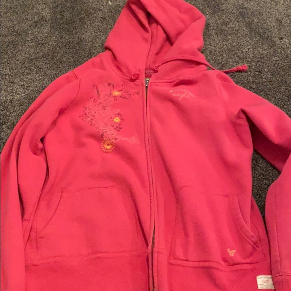 Zip up hoodie